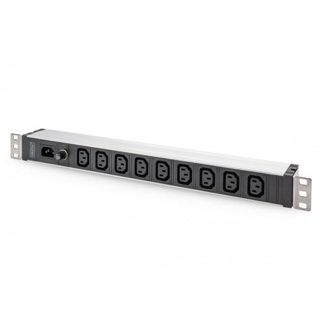 DIGITUS PDU 1U 9xC13 Ausg nge 230V/10A schwarz