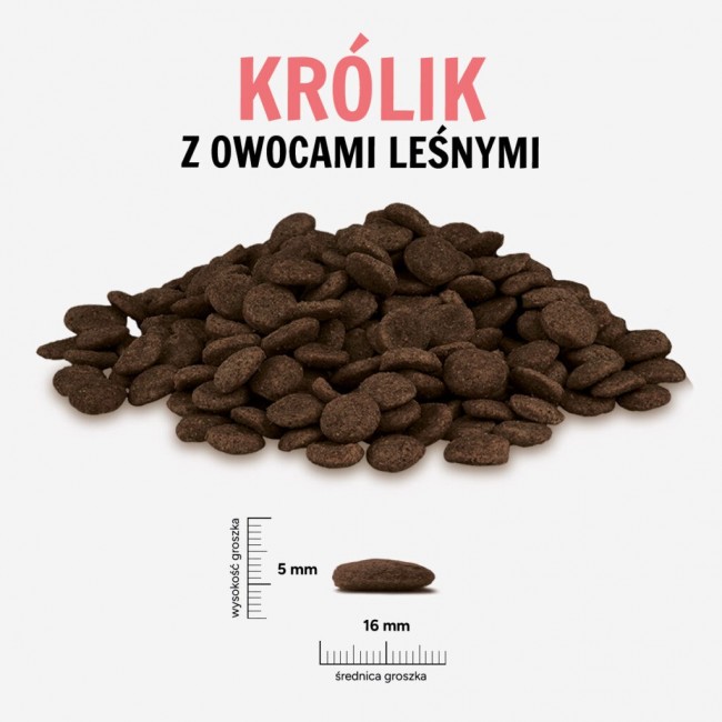 PAKA ZWIERZAKA Rabbit with forest fruits L dry dog food 9kg