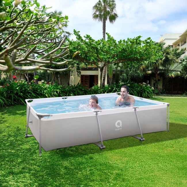 AVENLI grey frame pool, 300x207x66