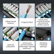Extralink CAT6 STP V2 | Patchpanel | 24 Ports