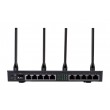 Mikrotik RB4011iGS+5HacQ2HnD-IN wireless router Gigabit Ethernet Dual-band (2.4 GHz / 5 GHz) Black