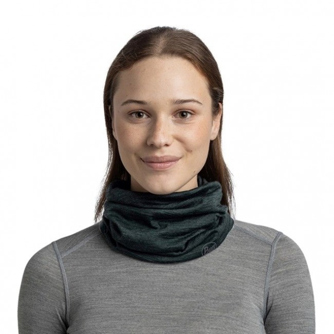 Buff Lightweight Merino Wool Multifunctional scarf Green