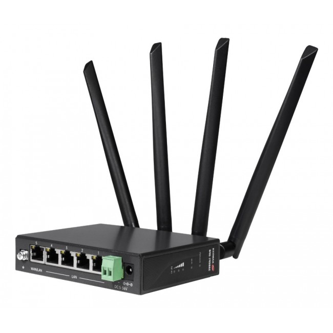 Edimax D4G-7459AC wireless router Dual-band (2.4 GHz / 5 GHz) 4G Black