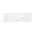 Natec Tang US wireless keyboard BT + 2.4 GHz quiet Slim white