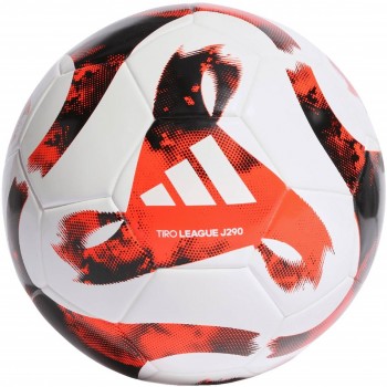 Football adidas Tiro Junior 290 League white and red HT2424 5