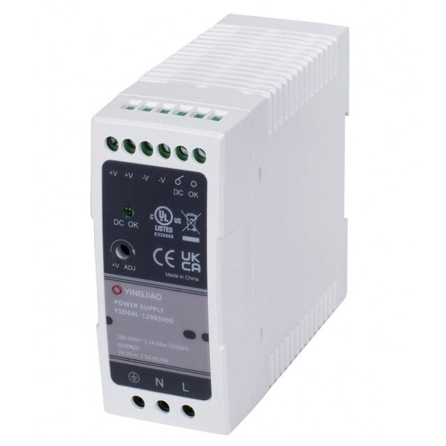 Yingjiao DIN power supply YSL60L 12V 3,33A 40W