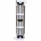 Intellinet Patch Panel, Cat6, Wall-mount, UTP, 12 Port, Black Intellinet Patch Panel, Cat6, Wall-mount, UTP, 12 Port, Black