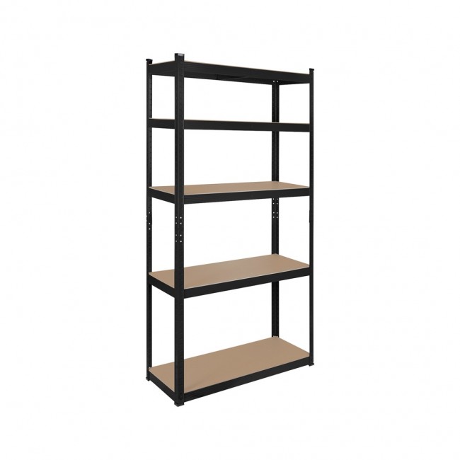 Metal storage rack 180x90x40 black Rebel
