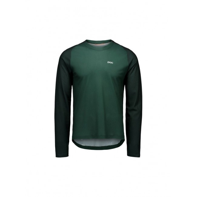 Cycling shirt POC M's Motion Air Long Sleeve Jersey green Cycling shirt POC M's Motion Air Long Sleeve Jersey green
