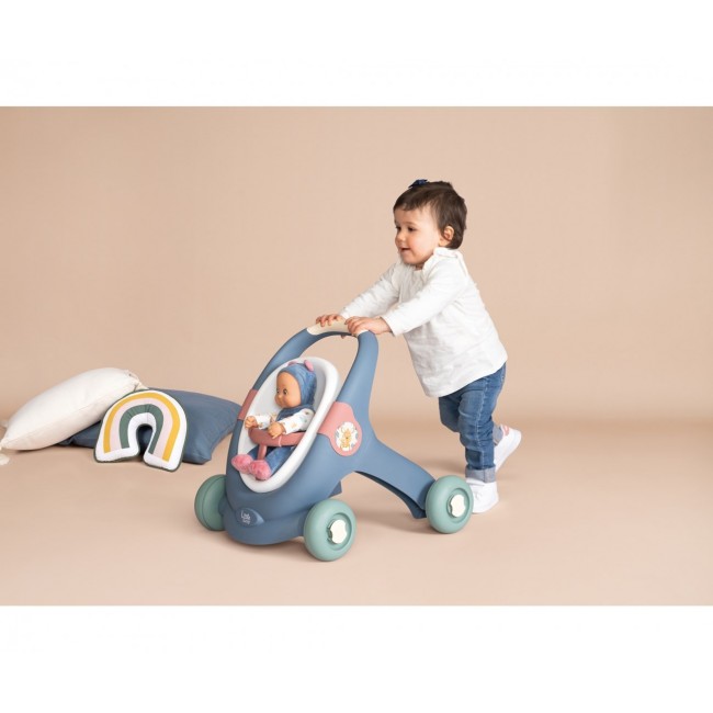 3-in-1 walker with Little SMOBY doll 3-in-1 walker with Little SMOBY doll