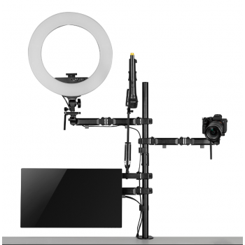 Monitor Mount, Microphone, Camera and Floodlight All-In-One Studio NanoRS, YouTube, 17