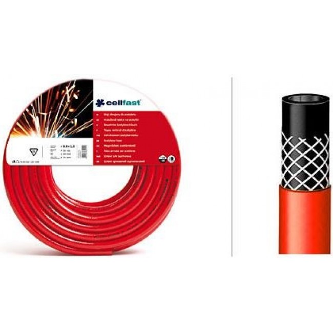 CF. ACETYLENE HOSE 9,0x3,0 60mb PL  CF. ACETYLENE HOSE 9,0x3,0 60mb PL