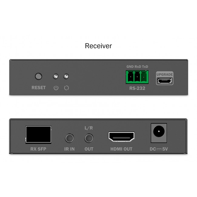 Digitus HDMI Fiber IP Extender Set, 4K/60Hz Digitus HDMI Fiber IP Extender Set, 4K/60Hz