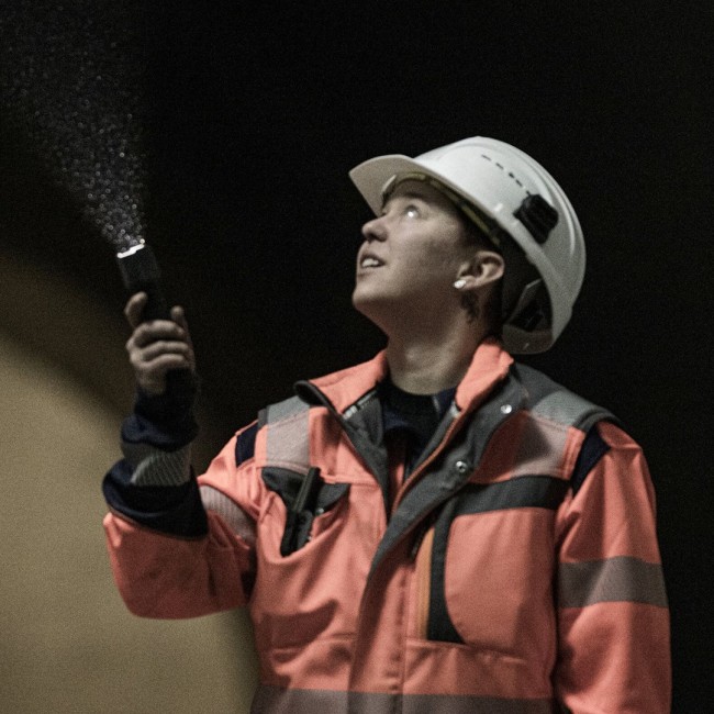 Ledlenser P7R Pro Black Hand flashlight LED