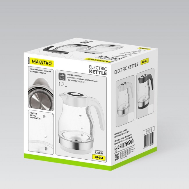 Electric kettle MAESTRO MR-061 (MR-061-BLACK) Black