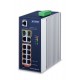 PLANET IGS-4215-8P2T2S network switch Managed L2/L4 Gigabit Ethernet (10/100/1000) Power over Ethernet (PoE) Blue, Silver