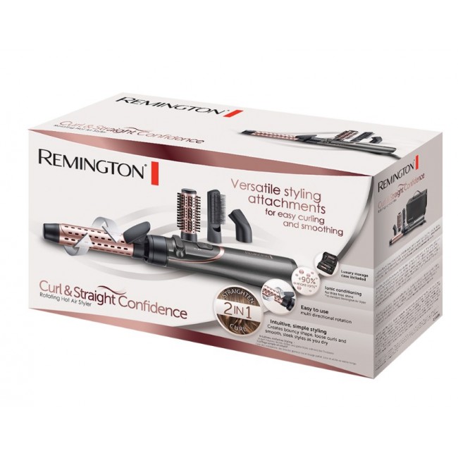 Remington AS8606 Hot air brush Warm Black, Rose gold 800 W