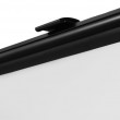 Maclean portable projection screen, compact, floor, 66
