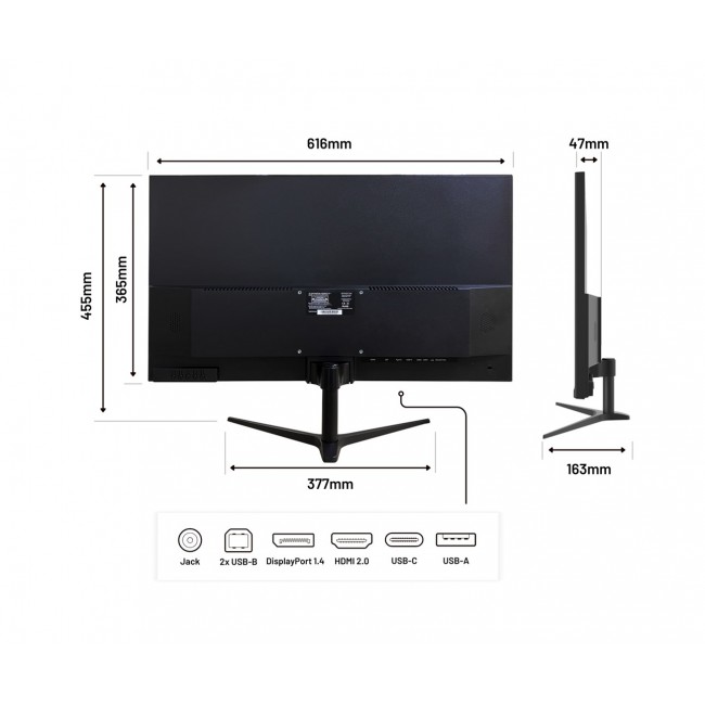 JAPANNEXT JN-IPS27WQHDR-C65W computer monitor 68.6 cm (27