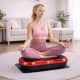 Extralink Moonwalk Spin Move Platofrma Wibracyjna do Cwiczen Fitness 200W czerwona