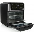 Tristar Hei luft-Ofen Kontrollleuchte Timerfunktion 12 l Single Stand-alone 1800 W Hot air fryer Black, Stainless steel