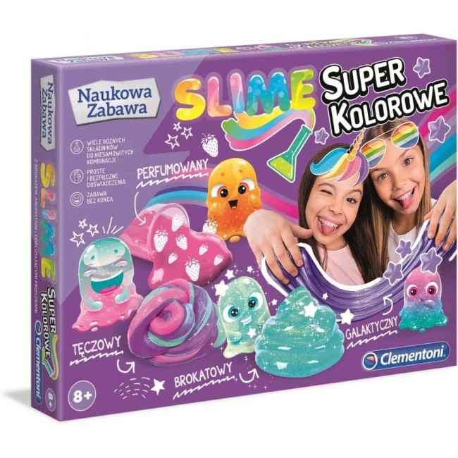 Clementoni Set Super Colourful Slime