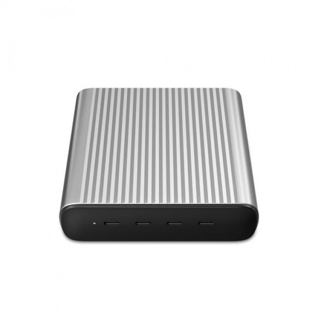 HYPER 245W GaN Desktop Charger Laptop, Smartphone, Tablet Black, Silver AC, Battery Fast charging Indoor