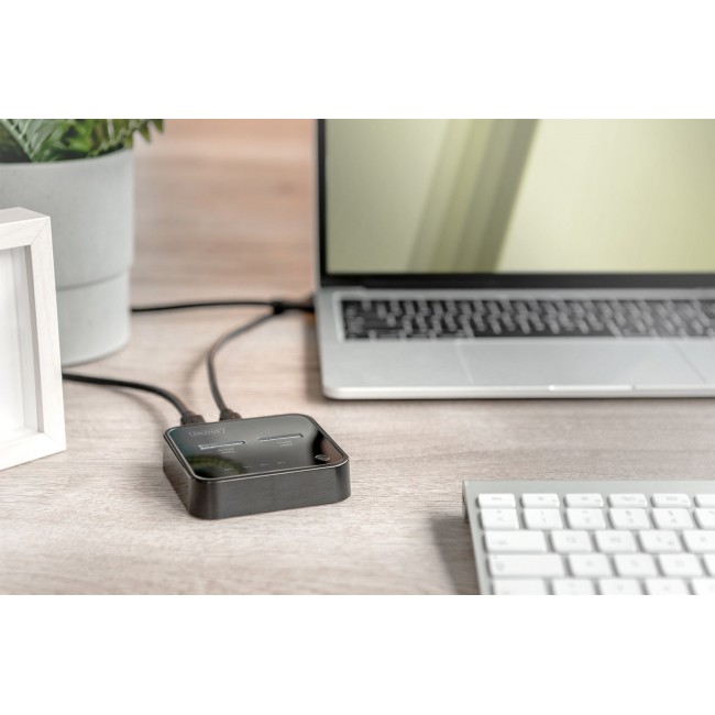 Digitus Dual M.2 NVMe SSD Docking Station with Offline Clone Function, USB-CTM