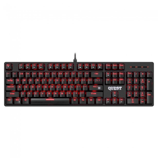 Defender Quest GK-596 RGB mechanical gaming keyboard 45597 Defender Quest GK-596 RGB mechanical gaming keyboard 45597