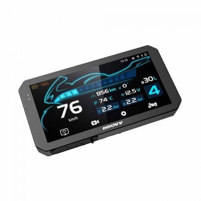 INNOVV N3 Quick-Release Smart Display Universal: a universal motorcycle display with quick-release mounting, CarPlay, cameras and TPMS