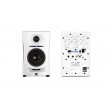 Kali Audio LP-UNF-WH - a pair of Bluetooth monitor speakers (white)