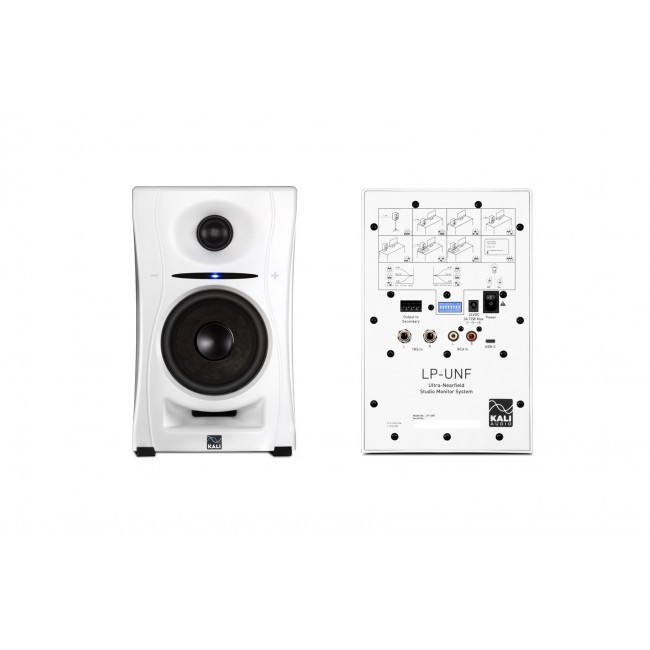 Kali Audio LP-UNF-WH - a pair of Bluetooth monitor speakers (white)