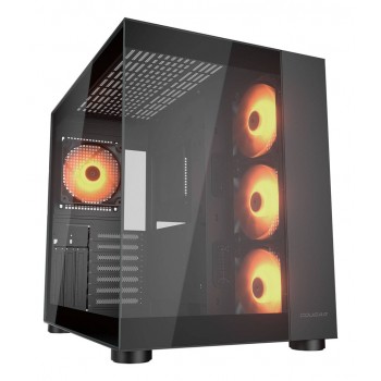 COUGAR Midi Tower Case, FV150 ARGB, Black