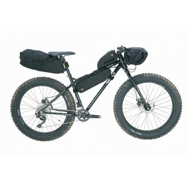 Topeak MidLoader Frame Bicycle bag 4.5 L Nylon, Polyethylene Black