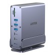 UNITEK D1135AGY01 laptop dock/port replicator Docking USB 3.2 Gen 1 (3.1 Gen 1) Type-C Grey