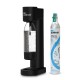 PUSHAIR water saturator Dafi siphon black + CO2 cartridge + 0.7 bottle