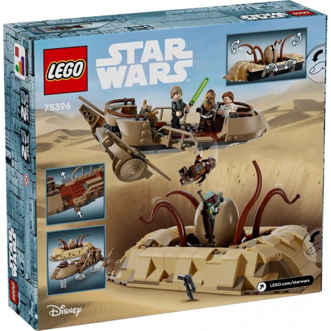 LEGO STAR WARS 75396 Desert Skiff & Sarlacc Pit LEGO STAR WARS 75396 Desert Skiff & Sarlacc Pit