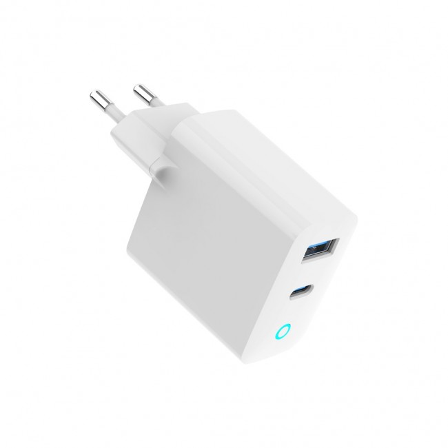 Gembird TA-UC-PDQC65L-W-01 mobile device charger Universal White AC Fast charging Indoor Gembird TA-UC-PDQC65L-W-01 mobile device charger Universal White AC Fast charging Indoor
