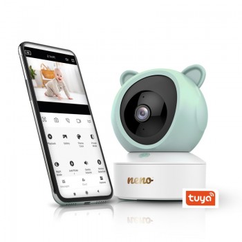 Neno ivo rotating video baby monitor with wireless receiver