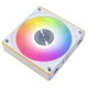 White wireless Lian Li UNI FAN 3-pack fan, 120mm White wireless Lian Li UNI FAN 3-pack fan, 120mm