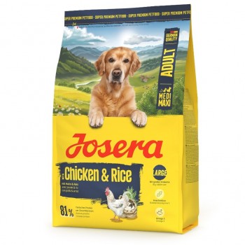 JOSERA Medi/Maxi Chicken & Rice - dry dog food - 3kg