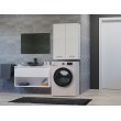 Topeshop POLA MINI DD BIEL bathroom storage cabinet White Topeshop POLA MINI DD BIEL bathroom storage cabinet White