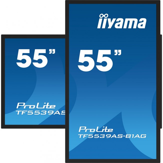 iiyama TF5539AS-B1AG Signage Display Kiosk design 138.7 cm (54.6 iiyama TF5539AS-B1AG Signage Display Kiosk design 138.7 cm (54.6
