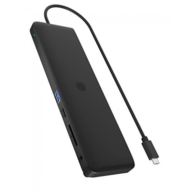 Docking station IcyBox USB Type-C with triple video output retail