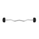 HMS GSL25 fixed barbell/rubber broken bar 25 kg