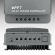 Qoltec Solarny regulator adowania MPPT z czujnikiem temperatury 80A |12V / 24V / 36V / 48V | LCD | Bluetooth | APP | GEL | LiFePO4