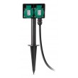 Entac Garden Socket Extension Cord O1S 2 Sockets 5m IP44 Entac Garden Socket Extension Cord O1S 2 Sockets 5m IP44