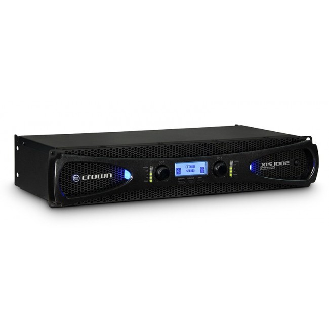 Crown XLS 1002 Power Amplifier, two-channel
