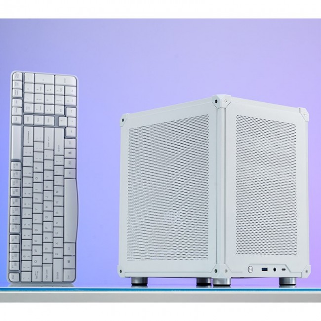 Jonsbo C6 Micro-ATX Case - white