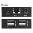 Digitus USB 2.0 CAT extender, 4 port USB-A, 150m